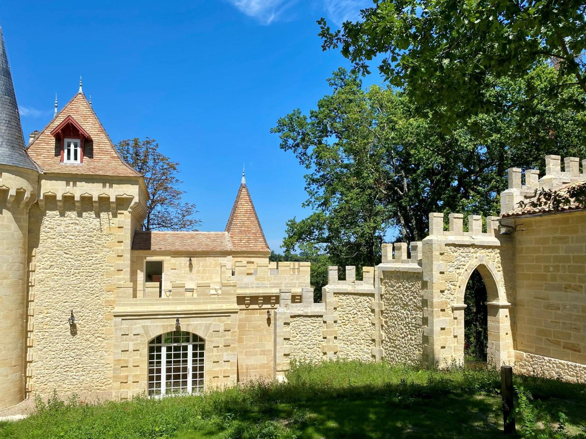 La Reserve Du Chateau De Roques Пюиссеген Экстерьер фото